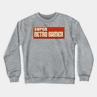 Super Retro Gamer Crewneck Sweatshirt